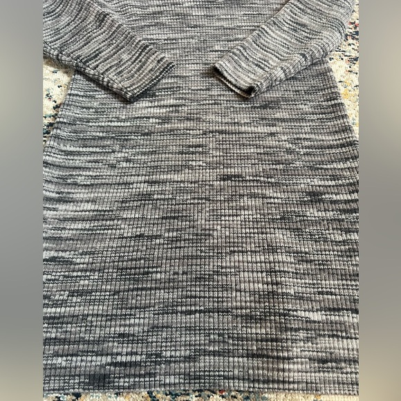 Zara Black and Gray Girl Sweater Dress - Picture 2 of 5
